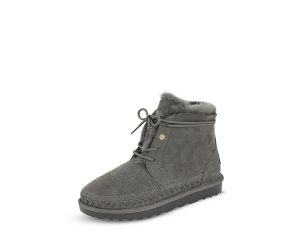 Cozy Stitching Winter boot Grey