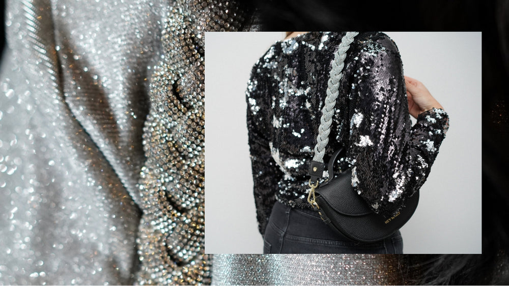 Braided Glitter Strap Hey Marly