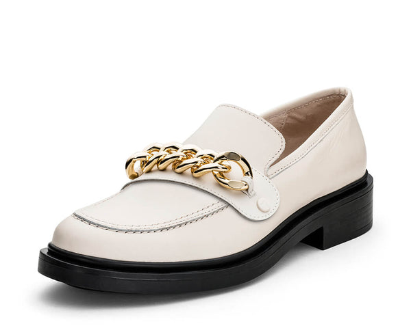 Gold Chain - Classic Loafer Crema PS1